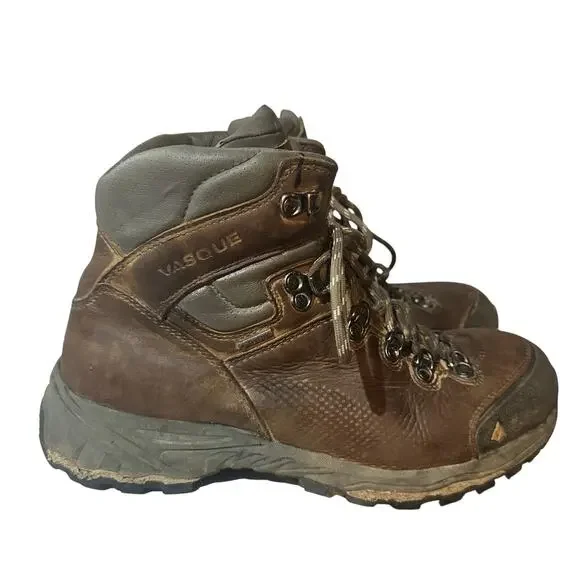 BROWN VASQUE MOUNTAIN BOOTS 10M Vasque Talus Hiking Boots Womens 10M Ultra Dry Waterproof  main image 4